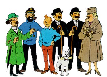 Cover of The Adventures of Tintin