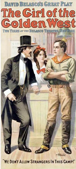 Cover of The Girl of the Golden West