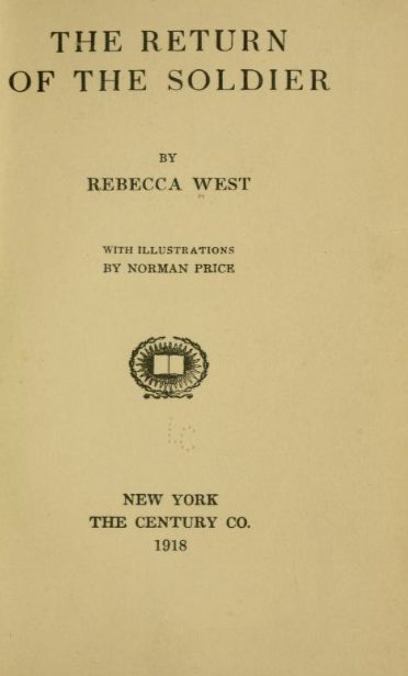 Cover of The Return of the Soldier