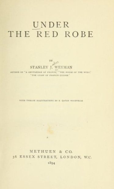 Cover of Under the Red Robe