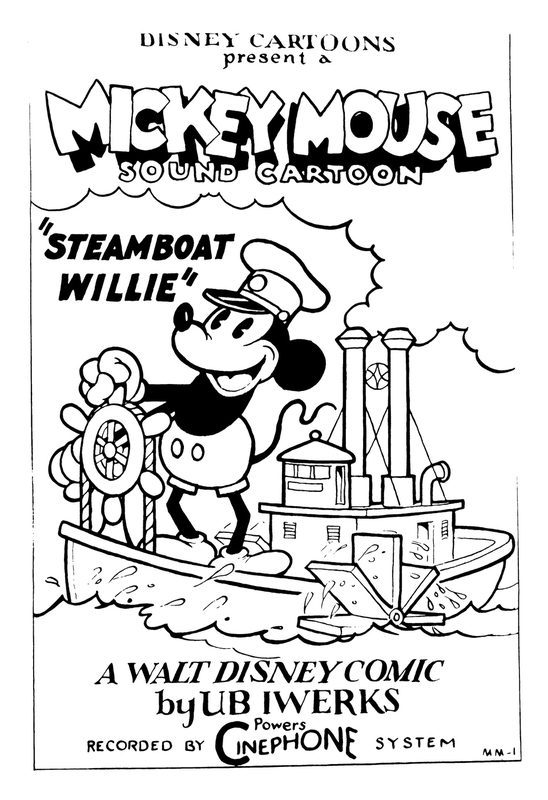 Cover of Steamboat Willie
