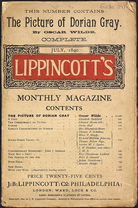 Cover of The Picture of Dorian Gray