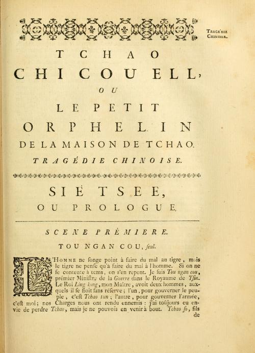 Cover of The Orphan of Zhao