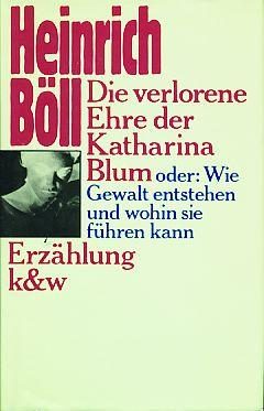 Cover of The Lost Honour of Katharina Blum
