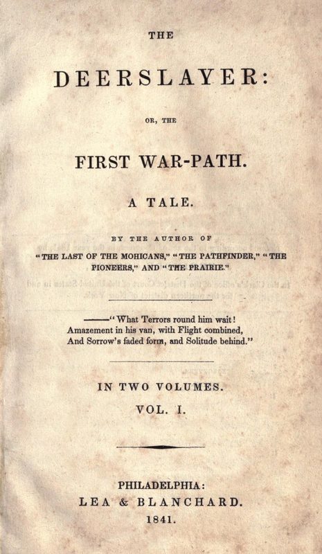 Cover of The Deerslayer