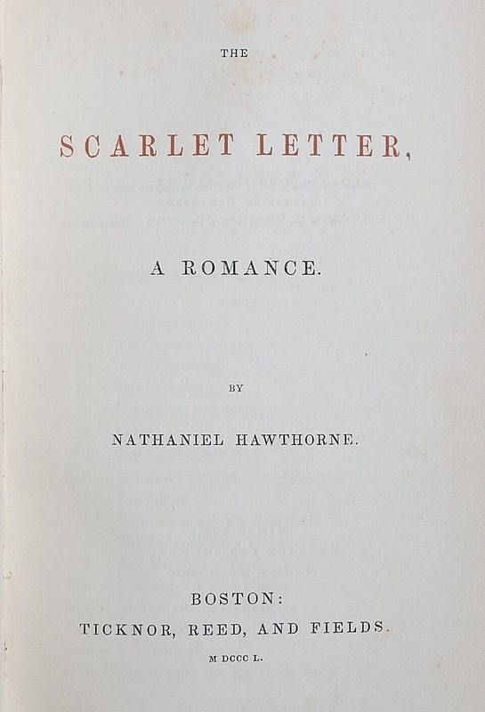 Cover of The Scarlet Letter