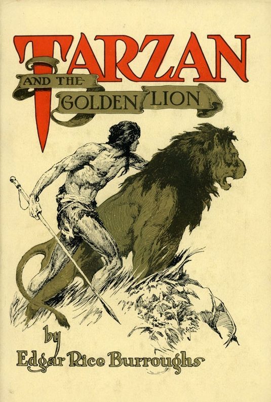 Cover of Tarzan and the Golden Lion