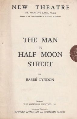 Cover of The Man in Half Moon Street