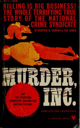 Cover of Murder, Inc.