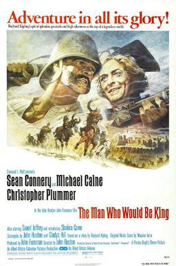 Poster for The Man Who Would Be King