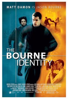 Poster for The Bourne Identity