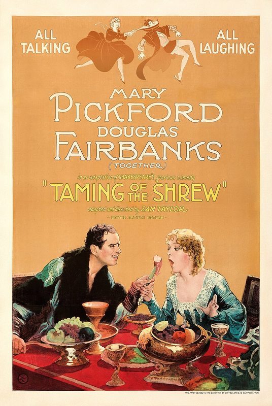 Poster for The Taming of the Shrew