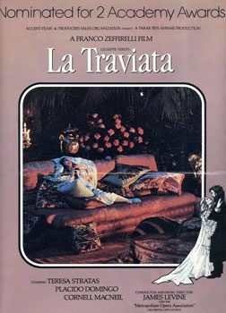 Poster for La Traviata