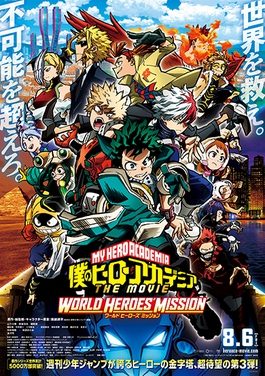 Poster for My Hero Academia: World Heroes' Mission