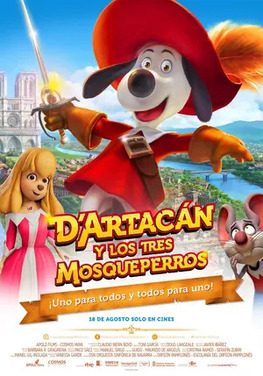Poster for Dogtanian and the Three Muskehounds