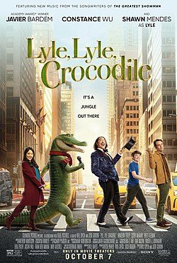 Poster for Lyle, Lyle, Crocodile