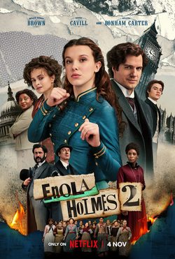 Poster for Enola Holmes 2