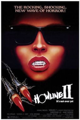 Poster for Howling II: Your Sister Is a Werewolf