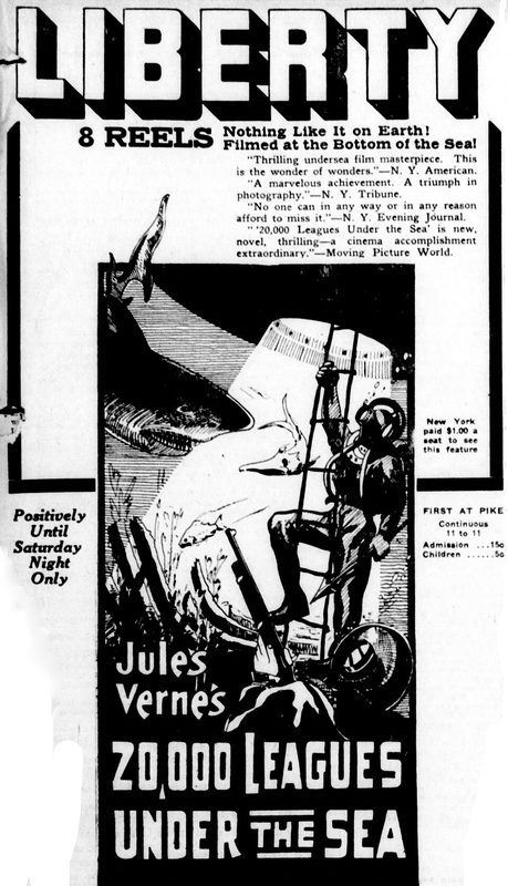 Poster for 20,000 Leagues Under the Sea