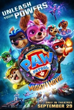 Poster for PAW Patrol: The Mighty Movie