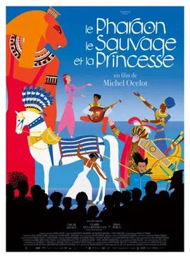 Poster for The Black Pharaoh, the Savage and the Princess