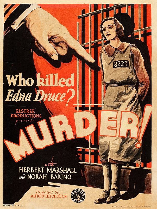 Poster for Murder!