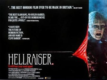 Poster for Hellraiser