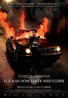 Poster for The Girl Who Played with Fire