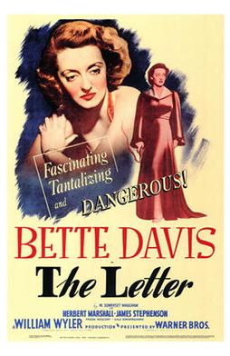 Poster for The Letter