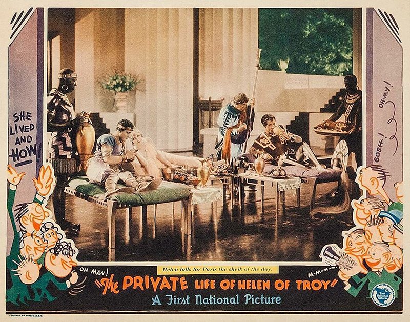 Poster for The Private Life of Helen of Troy