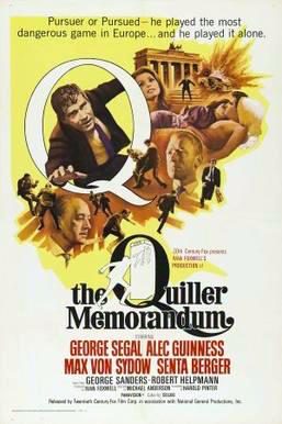 Poster for The Quiller Memorandum