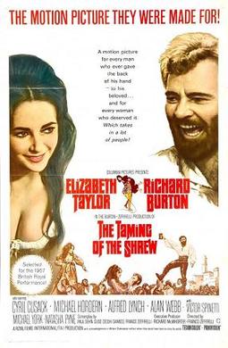Poster for The Taming of the Shrew