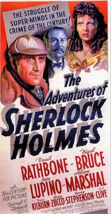 Poster for The Adventures of Sherlock Holmes