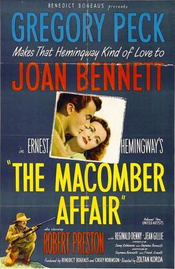 Poster for The Macomber Affair