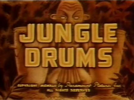 Poster for Jungle Drums