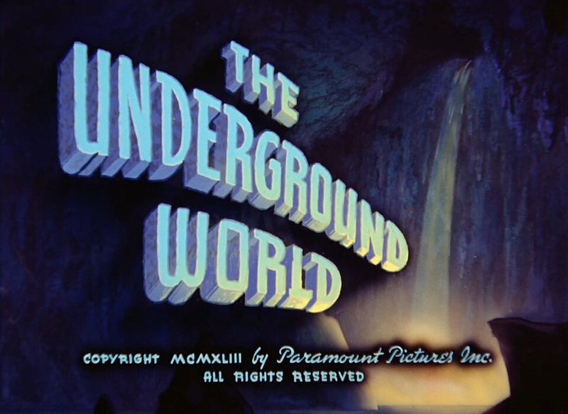 Poster for The Underground World
