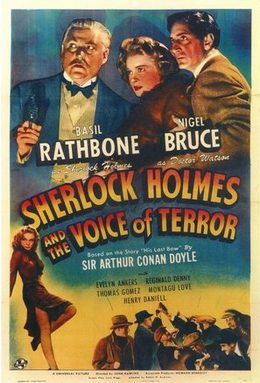 Poster for Sherlock Holmes and the Voice of Terror