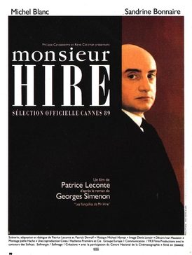 Poster for Monsieur Hire