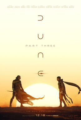 Poster for Dune: Part Three