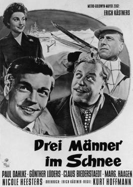 Poster for Three Men in the Snow