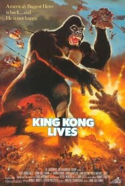 Poster for King Kong Lives