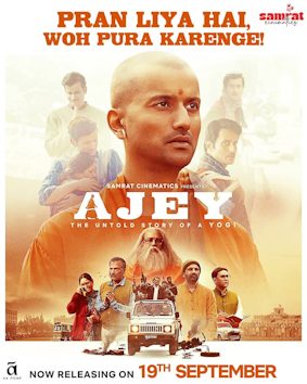 Poster for Ajey: The Untold Story of a Yogi
