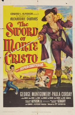 Poster for The Sword of Monte Cristo