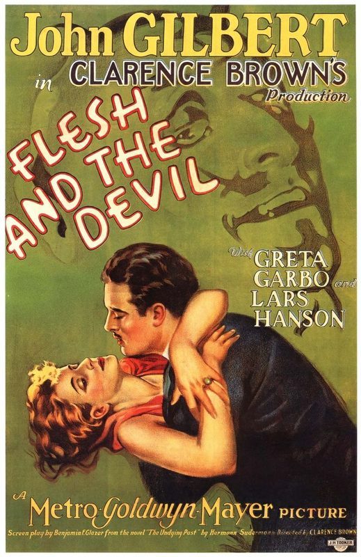 Poster for Flesh and the Devil