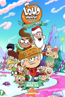 Poster for A Loud House Christmas Movie: Naughty or Nice