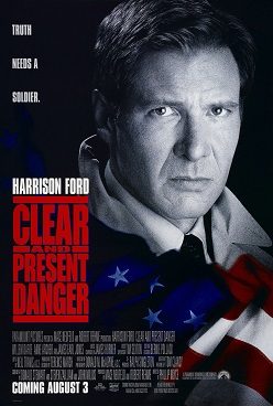 Poster for Clear and Present Danger
