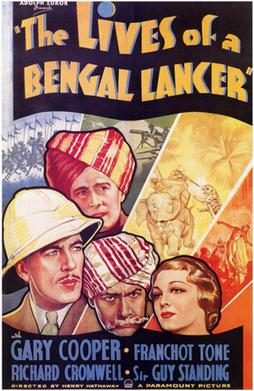 Poster for The Lives of a Bengal Lancer