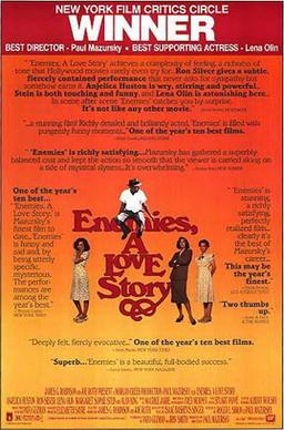 Poster for Enemies, a Love Story