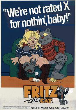 Poster for Fritz the Cat