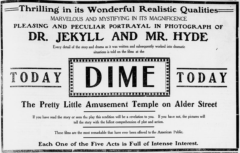 Poster for Dr. Jekyll and Mr. Hyde